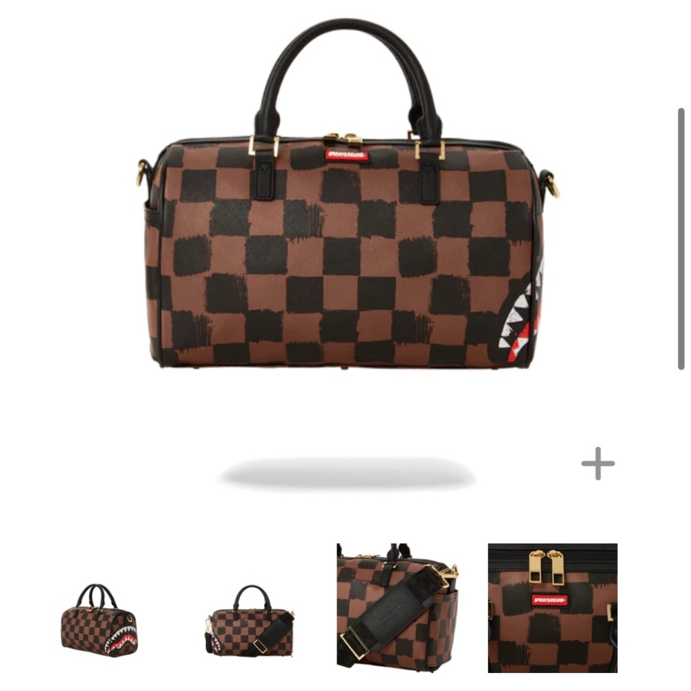 Sprayground SHARKS IN PARIS VANQUISH MINI DUFFLE